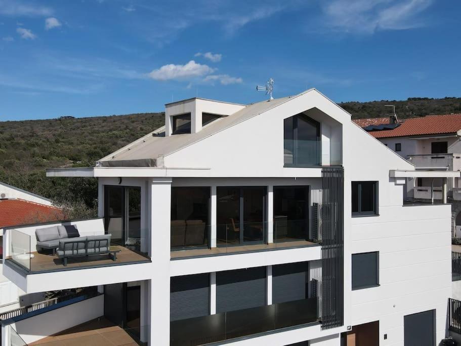 Panorama Penthouse Punat Exterior foto