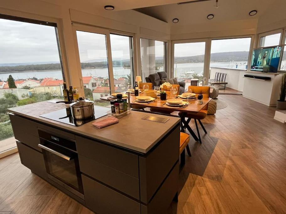Panorama Penthouse Punat Exterior foto